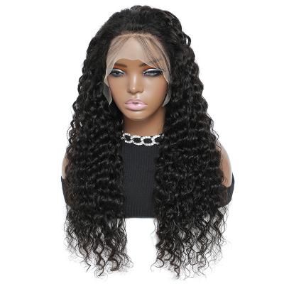 China Straight 13x4 Lace Frontal Wholesale Cheap Wig Deep Curly Raw Virgin Cuticle Aligned Brazilian Hair Wigs Human Hair Lace Front for sale