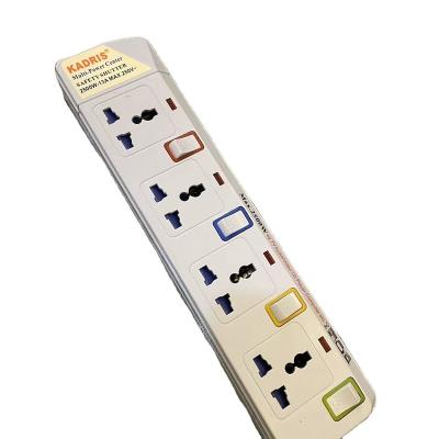 China Convenient Universal Safety Protector High Power Living Room Socket Extension Porous Power Strip Socket for sale