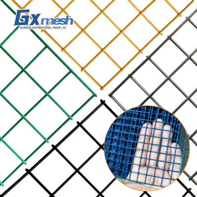 China Cheap And High Quality 4x4 Pvc Welded Wire Mesh Fence Panels Chicken Wire Fencing Garden Fence Panel For Farm for sale