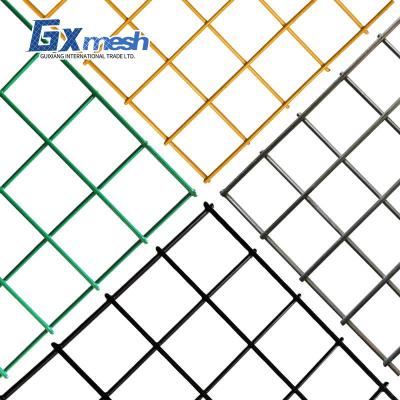 China China Manufacture Quality Fence Pvc Coated Welded Mesh Wire Square Hole Wire Mesh  Green Pvc Coated Welded Mesh Wire for sale