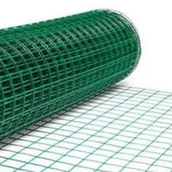 China PVC plastic coated welded wire mesh durable household metal mesh outdoor fence pet cage is Iron Wire Mesh for sale