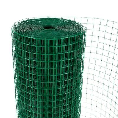China Hochwertiges PVC beschichtet Holland Drahtnetz Kohlenstoffarme Stahldrahtnetz Schwarz PVC Schweißdrahtnetz Preis zu verkaufen