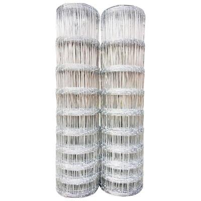 China Excellent Hot Dipped Galvanized Cattle Fence Fence Grassland Wire Fence Factory for Animals Farming Wire Mesh Metal Carton for sale