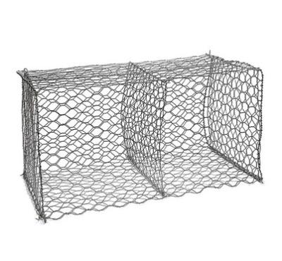 China Low Price Galvanized Hexagonal Gabion Box Basket Wire Mesh Stone Cage For Retaining Wall And Fence for sale