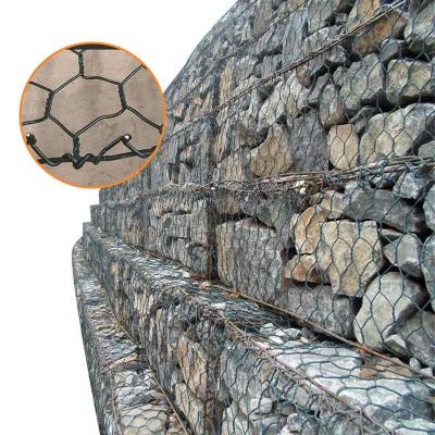 China Promotional Various Durable Using stone walls galvanized gabion box processing customization, Welded wire gabion wall for sale