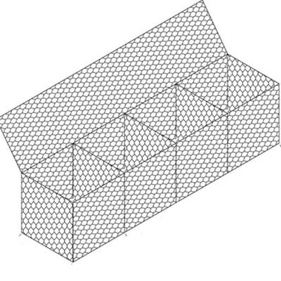 Китай Высококачественные антикоррозионные сдерживающие стены Каменные корзины Ткачевая габионная коробка Пластиковая габионная корзина Для продажи продается