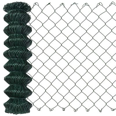 China Low Price Guaranteed Quality Coated Black Decorative Garden Welded Wire Mesh Chain Link Fence/wire mesh chain link fence for sale