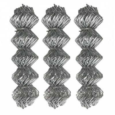 China High Quality Finest Price Galvanized Chain Link Fence Wire Mesh Used Chain Link Fence Panels Wire Fence Chain Link for sale