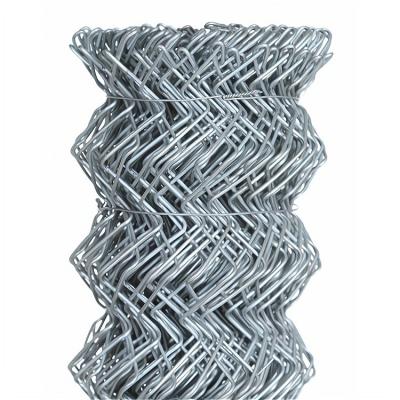 China Professional Factory Directly Supply Fusion Bonded Chain Link Fence Wire Galvanized Chain Link Chain Link Fence Post 8ft for sale