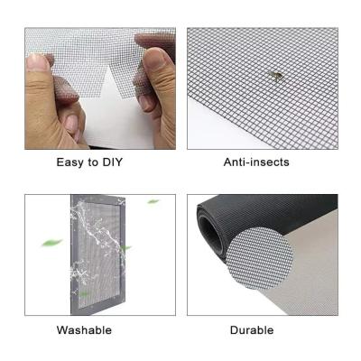 China Durable Fiberglass Window Screens Corrosion And Weather Resistant for sale