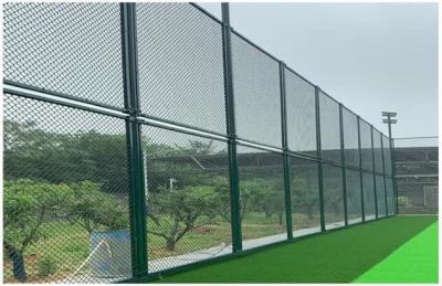 China Customized plastic coated chain link fence for enclosure chicken breeding, fish pond enclosing, orchard isolation for sale