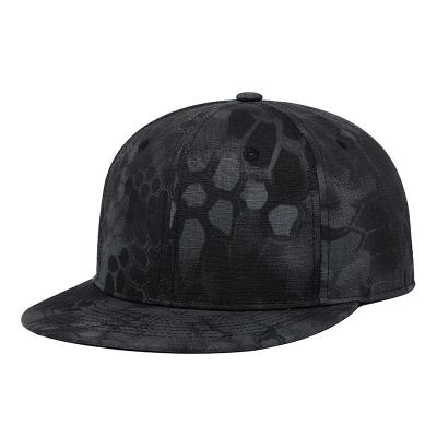 China Full Real Custom Sublimation Printed Snakeskin JOINT Python Snakeskin Camouflage Snapback Hats Caps for sale