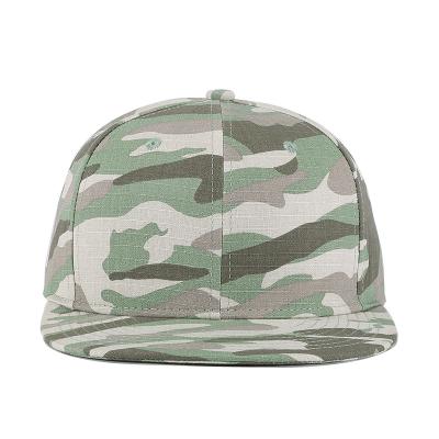 China Factory Custom Camouflage Snap Back Cap Camouflage Snapback Hats for sale