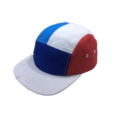 China Custom Colorful Factory Splice 5 Panel Camper Snapback Hat & JUMBO Hat for sale