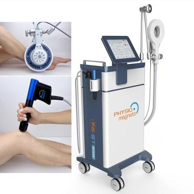 China 4 Tesla Physio Magneto Therapy Machine 6 Bar Pneumatic Shockwave For Bon Muscle Pain Relief for sale