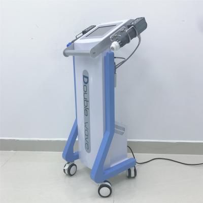 China Double handles shock wave therapy equipment / low intensity shock wave machine for ED/shockwave therapy machine for sale