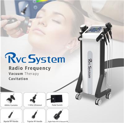 China MultiFunctional Body RF Slimming Machine , Vacuum RF Weight Loss Machine for sale