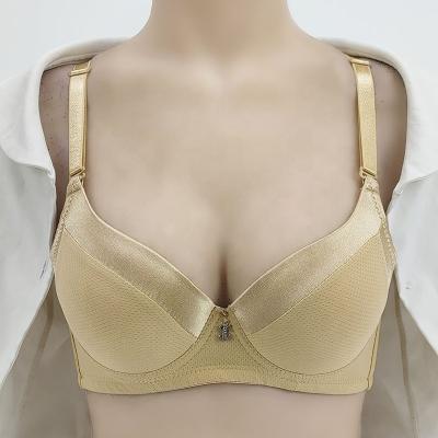 China Ruhuanxi seamless lift up ladies bra high quality sexy bra underwear gather comfortable seamless bra for women for sale