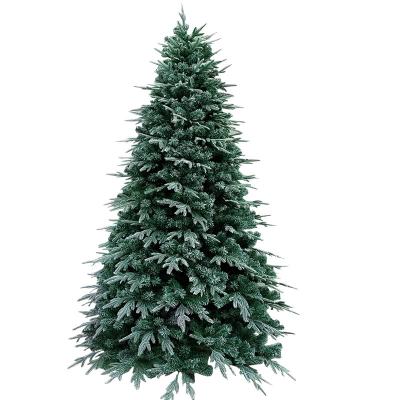 China Eco-friendly Wholesale Encipher Artificial Christmas Tree Stand Simulated Snow Tree for sale