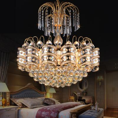 China Factory wholesale luxury gold kitchen k9 modern european luxury crystal chandelier for sale