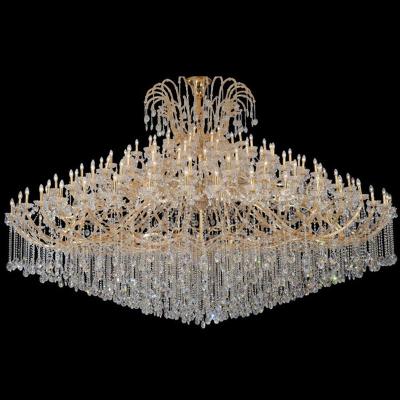 China Large Modern Classic Vintage Crystal Chandeliers Lighting Fashion Home Decoration Pendant Light for sale