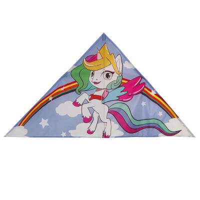 China Toy China Factory Provided Custom Made Single Lines Simple Lines Delta Unicorn Delta Kites for sale