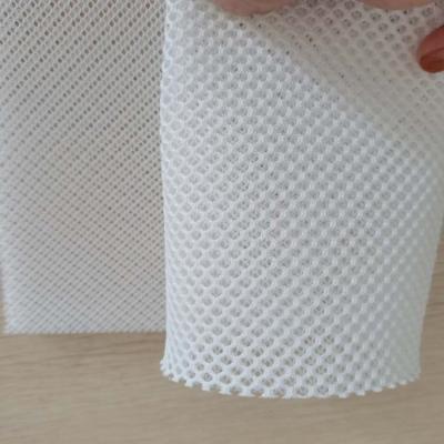 China 100%Polyester Double Face Mesh Fabric Sandwich 3d Breathable Air Mesh Fabric Tear-resistant For Sports Shoes for sale