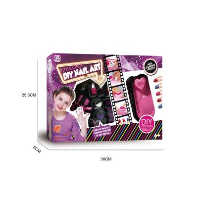 China Pretend game new products toy diy nails for pretend beauty nail painting for girl for sale