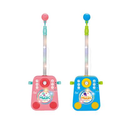 China Toy Wholesale Microphone Battery Operated Toy For Toy Girls Toys Microphone Electronic Musical Instruments For Sale for sale