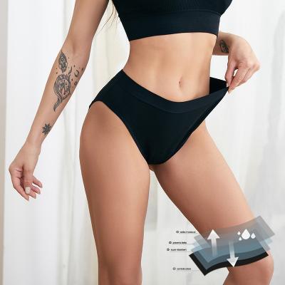 China High Quality Antibacterial Wholesale Factory Abdomen Bikini Panties Leak Proof Period Panties 4 Layers Period Panties for sale