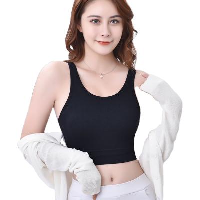 China Factory Comfortable Tube Breathable New Design Sports Fitness Sports Bra Soft Solid Top Bra For Women for sale