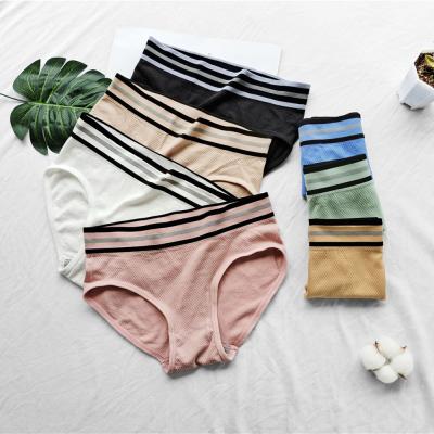 China High Quality Factory Small Girl Panties Pantis Color Girls Underwear Cotton Breathable Multi Elastic Concise Panties Wholesale for sale