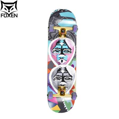 China Drop Make With Maple China Canadian Manufacturer High Quality Four Wheeled Customized Printing Skateboard Decks for sale