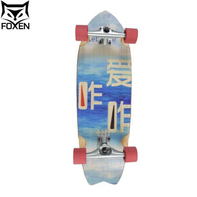 China Can be fish custom printing cut from different professional shape suppliers board skateboards complete for sale