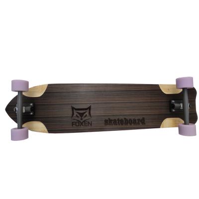 China Drop Through Board Professional Manufacturer 7 Ply Canadian Maple Sloped Drop Through Board Longboard Customs for sale