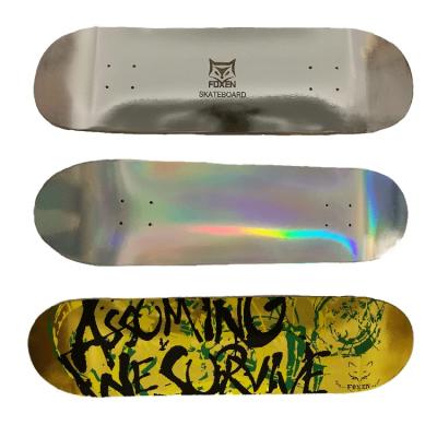 China Hot Selling Youth Sports Entertainment Custom 7 Ply Canadian Maple Skateboard Longboard Deck With Graphic For Sale for sale