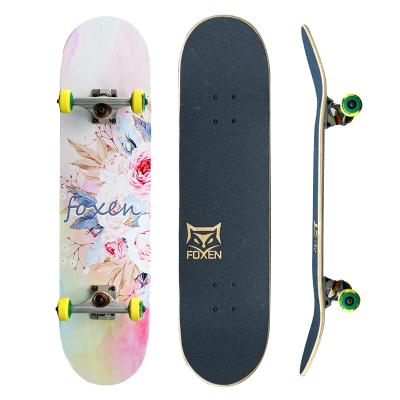 China Hot Selling Youth Price Best Sports Entertainment 7 Ply Canadian Maple 31.5*8 Inch Complete Custom Skateboard For Sale for sale