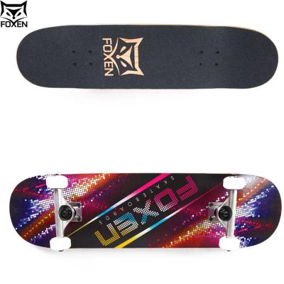 China Factory Supply Best Price Youth Sports Customizable Canadian Shape 100% Maple 7Ply Skateboard Entertainment For Sale for sale