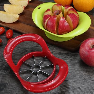 China Sustainable Fruit Vegetable Apple Slicer Hollow Punch Eco - Friendly Divider With Ergonomic Handle for sale