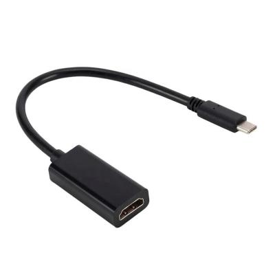 China 4K 30HZ USB Type C Adapter Cable HD-MI Male Video Game Player 3.1USB to HD-MI to Female Converter for PC Computer TV HDTV Display for sale