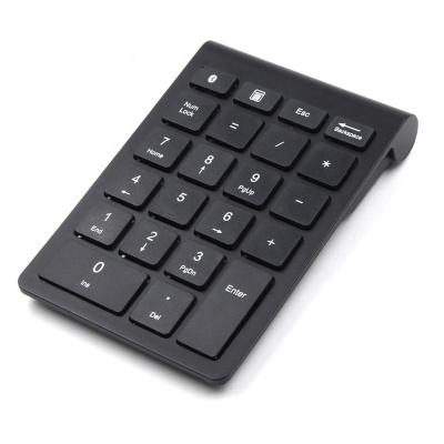 China External BT Number Pad Radio 22 Keys Wireless Portable Keyboard Pad For Laptop Tablet Notebook Desktop PC Accounting for sale