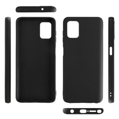 China Anti-fall White Matte Soft TPU Black Cell Phone Cover Case For Moto G Stylus 2021 for sale