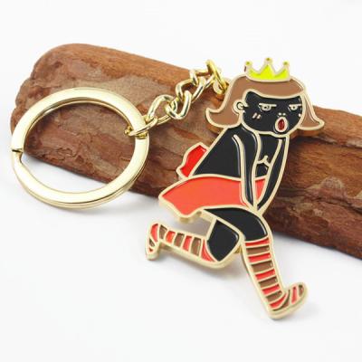 China China Suppliers Metal Fruit Key Chain Custom Cheap Enamel Cute Metal Logo Manufacturer for sale