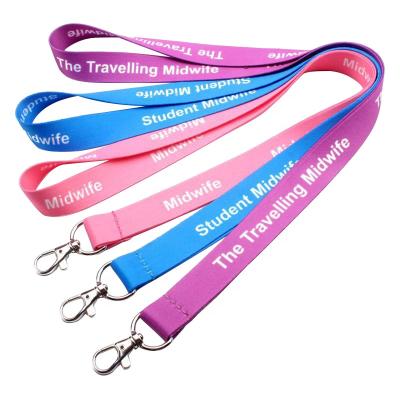 China Polyester Manufacturer Free Sample Promotional Custom Lanyards With Logo Custom Polyester for sale