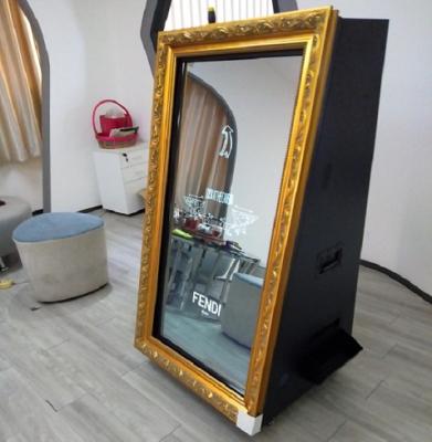 China Latest 2021 Mirror Shell Photo Booth Popular Event Wedding Photo Booth High Quality Auto Rental Photo Booth for sale