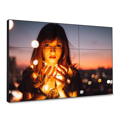 China Indoor 2x2, 3x3, 4x4 DID video wall for cinema, shopping mall, hospital large screen wall advertising TV screen for sale