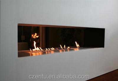 China Indoor thin bio ethanol fireplace for indoor deco and warm for sale