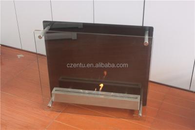 China Morden Glass Table Top Bio Stand Indoor Ethanol Free Fireplace for sale