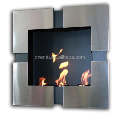 China New Generation Indoor Freestanding Fire Ethanol Fireplace Wall Mounted Romantic Burner for sale