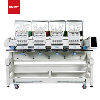 China Hotels BAI Digital High Effciency 4 Heads Automated Embroidery Machine For Factory for sale